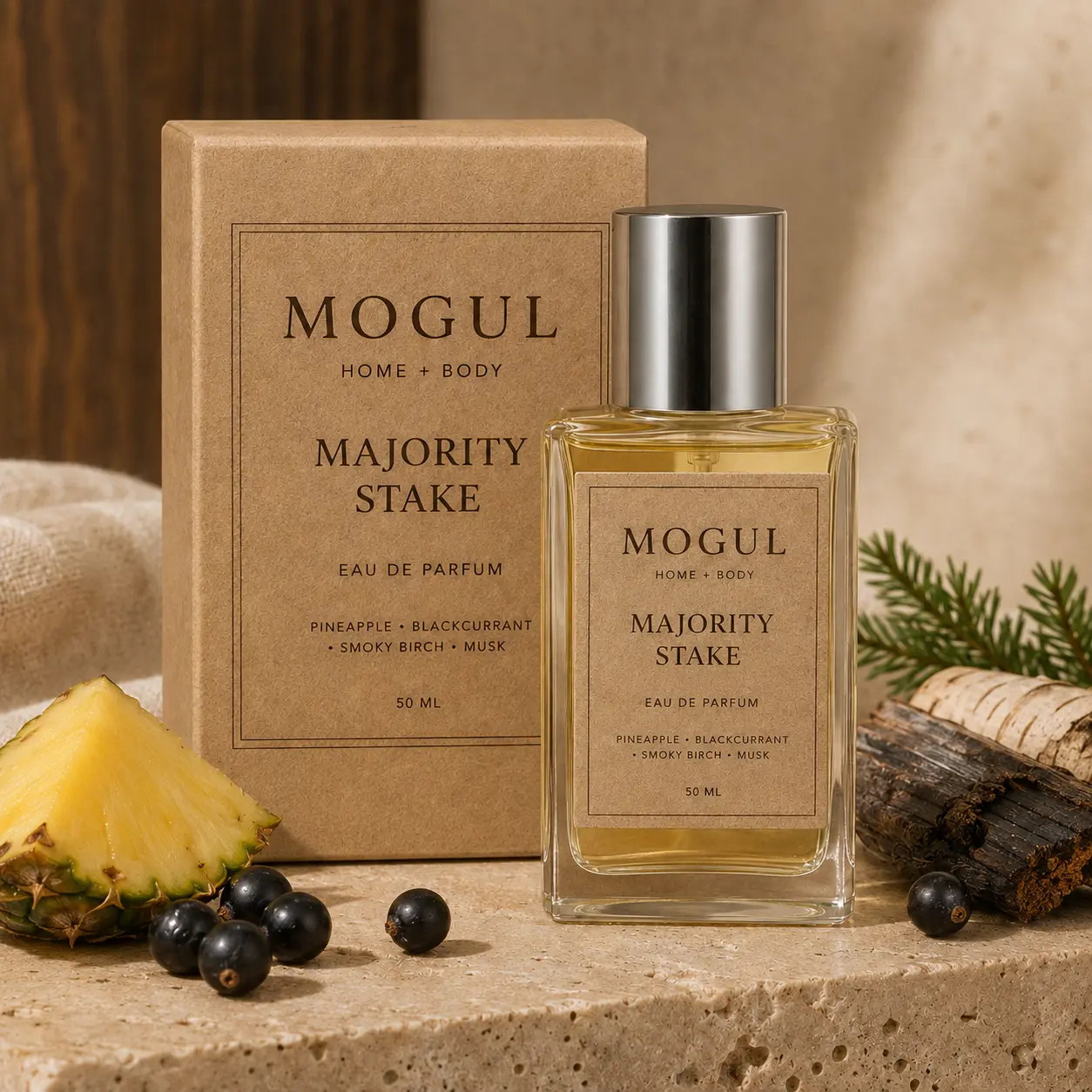 Majority Stake Eau de Parfum by Mogul Home + Body