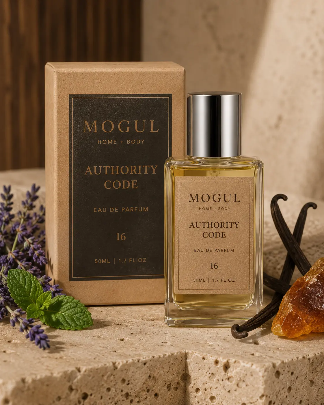 Authority Code Eau de Parfum by Mogul Home + Body