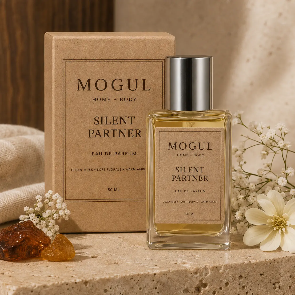 Silent Partner Eau de Parfum by Mogul Home + Body