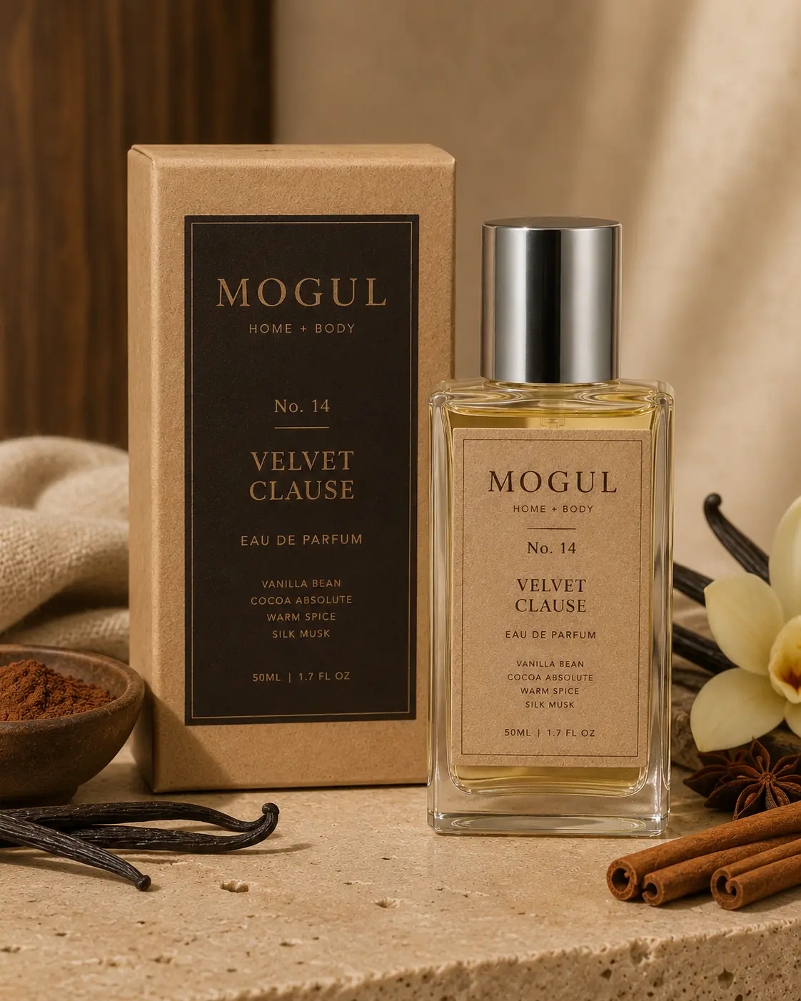 Velvet Clause Eau de Parfum by Mogul Home + Body